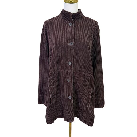 J Jill Corduroy Button Up Longsleeve Jacket US Women's XL - Picture 1 of 8